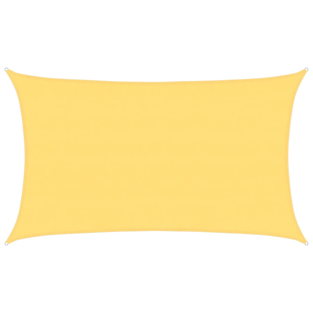 vidaXL Plachta proti slunci 160 g/m² béžová 5 x 8 m HDPE