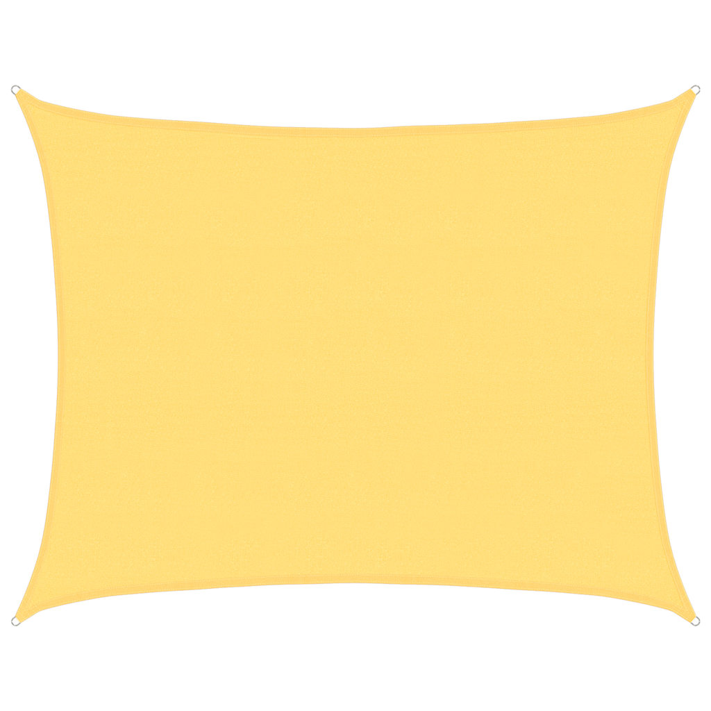 vidaXL Plachta proti slunci 160 g/m² béžová 6 x 7 m HDPE