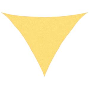 Plachta proti slunci 160 g/m² béžová 2,5 x 2,5 x 3,5 m HDPE - obrázek 2