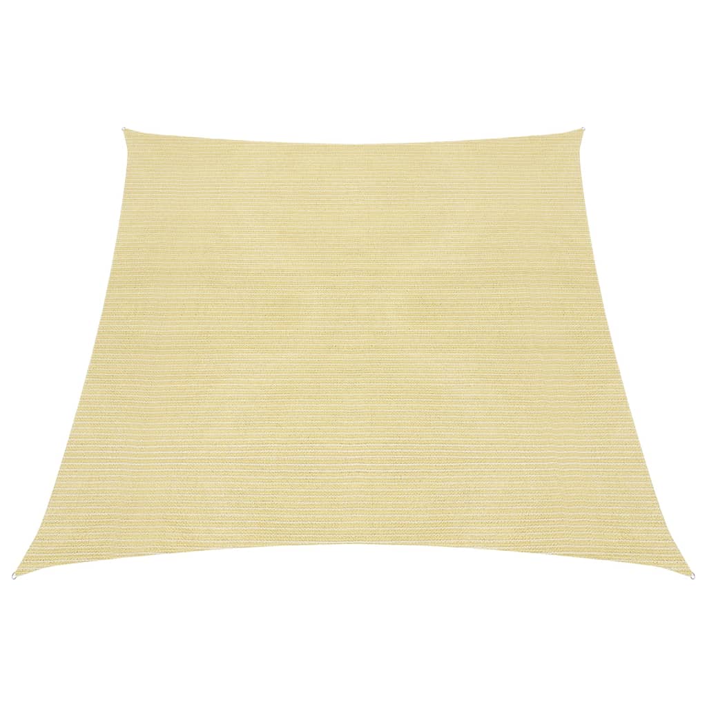 vidaXL Aurinkopurje 160 g/m² beige 3/4×2 m HDPE