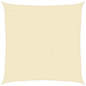 Senčno jadro 160 g/m² krem 4x4 m HDPE - slika 2