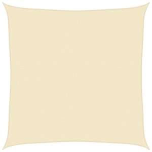 vidaXL p&auml;ikesepuri 160 g/m&sup2; kreemjas 4,5 x 4,5 m HDPE