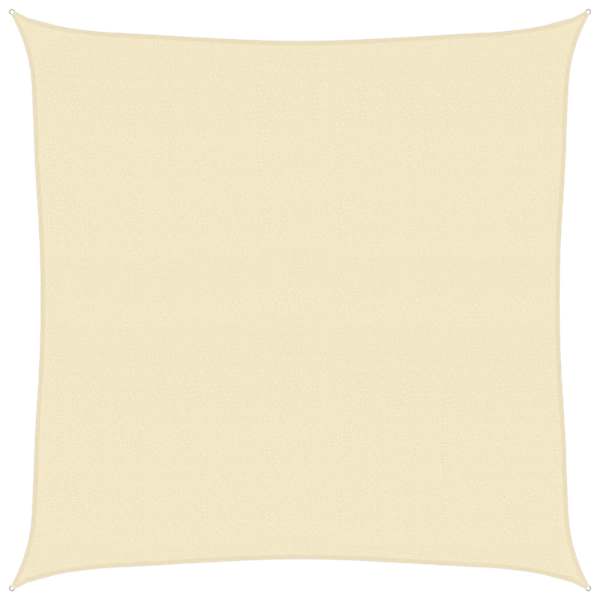 vidaXL p&auml;ikesepuri 160 g/m&sup2; kreemjas 4,5 x 4,5 m HDPE
