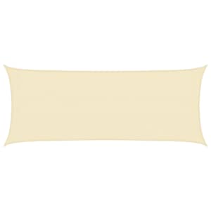 Senčno jadro 160 g/m² krem 2x4,5 m HDPE - slika 2