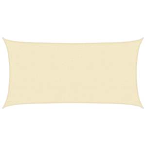 Senčno jadro 160 g/m² krem 2,5x5 m HDPE - slika 2