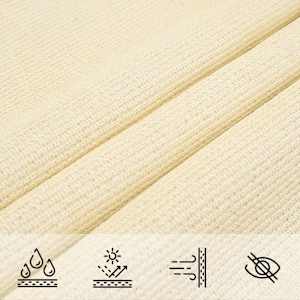 Senčno jadro 160 g/m² krem 3x4,5 m HDPE - slika 7