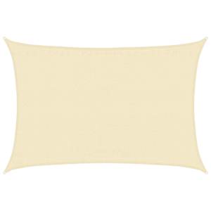 Senčno jadro 160 g/m² krem 3,5x5 m HDPE - slika 2