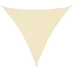 vidaXL p&auml;ikesepuri 160 g/m&sup2; kreemjas 3x3x3 m HDPE
