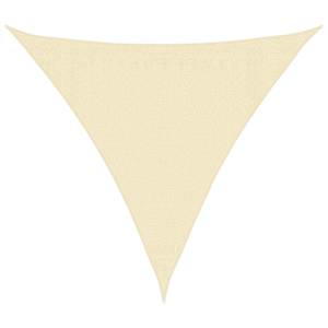 Senčno jadro 160 g/m² krem 3x3x3 m HDPE - slika 2