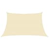 vidaXL p&auml;ikesepuri 160 g/m&sup2;, kreemjas, 3/4x2 m, HDPE