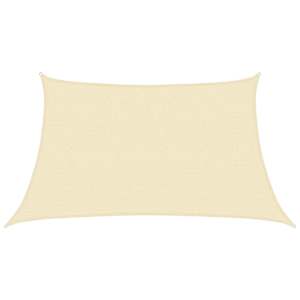 vidaXL p&auml;ikesepuri 160 g/m&sup2;, kreemjas, 3/4x2 m, HDPE