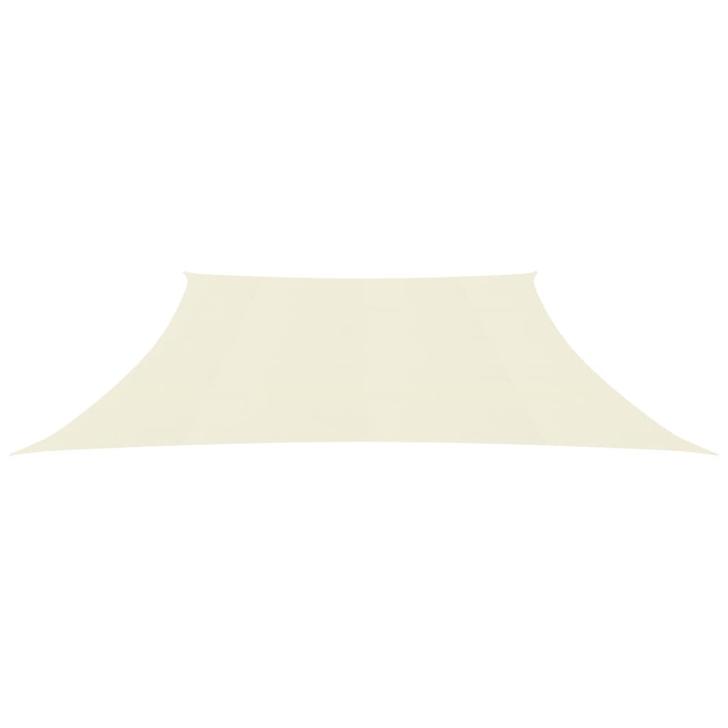 Pânză parasolar, crem, 3/4x2 m, HDPE, 160 g/m²