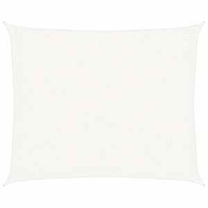 Plachta proti slunci 160 g/m² bílá 2,5 x 3 m HDPE - obrázek 2