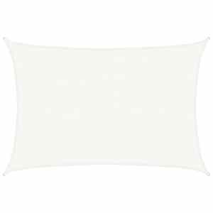 Plachta proti slunci 160 g/m² bílá 3 x 5 m HDPE - obrázek 2