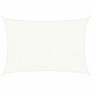 Senčno jadro 160 g/m² belo 4x5 m HDPE - slika 2