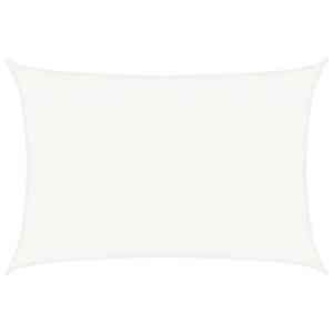 Senčno jadro 160 g/m² belo 5x7 m HDPE - slika 2