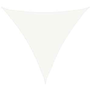 Plachta proti slunci 160 g/m² bílá 4 x 4 x 4 m HDPE - obrázek 2