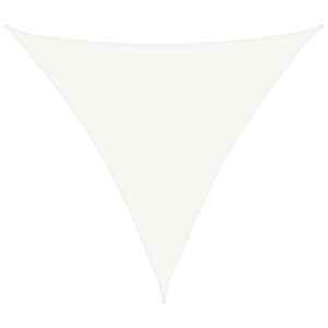Stínící plachta 160 g/m² bílá 4,5 x 4,5 x 4,5 m HDPE - obrázek 2