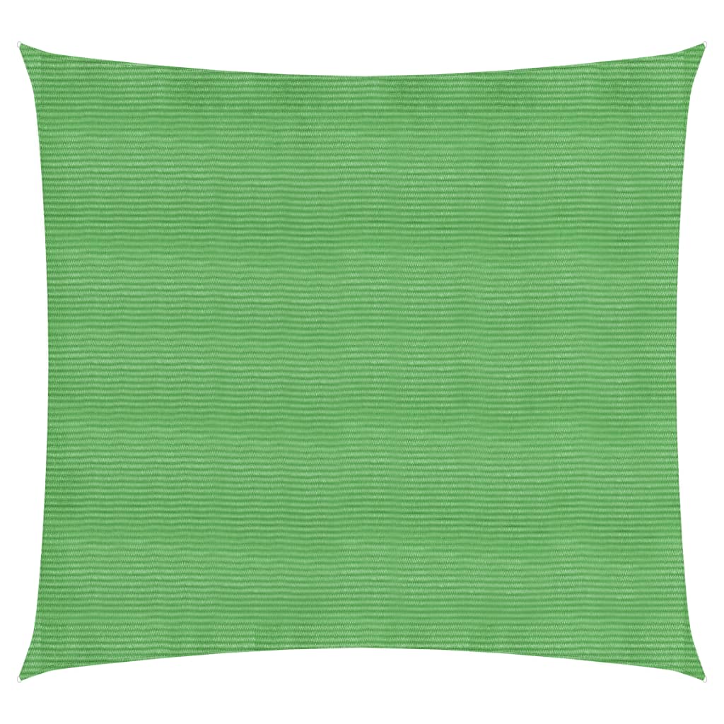 vidaXL Pânză parasolar, verde deschis, 160 g / m² , 3x3 m ,HDPE