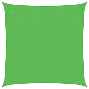 Plachta proti slunci 160 g/m² světle zelená 3 x 3 m HDPE - obrázek 2
