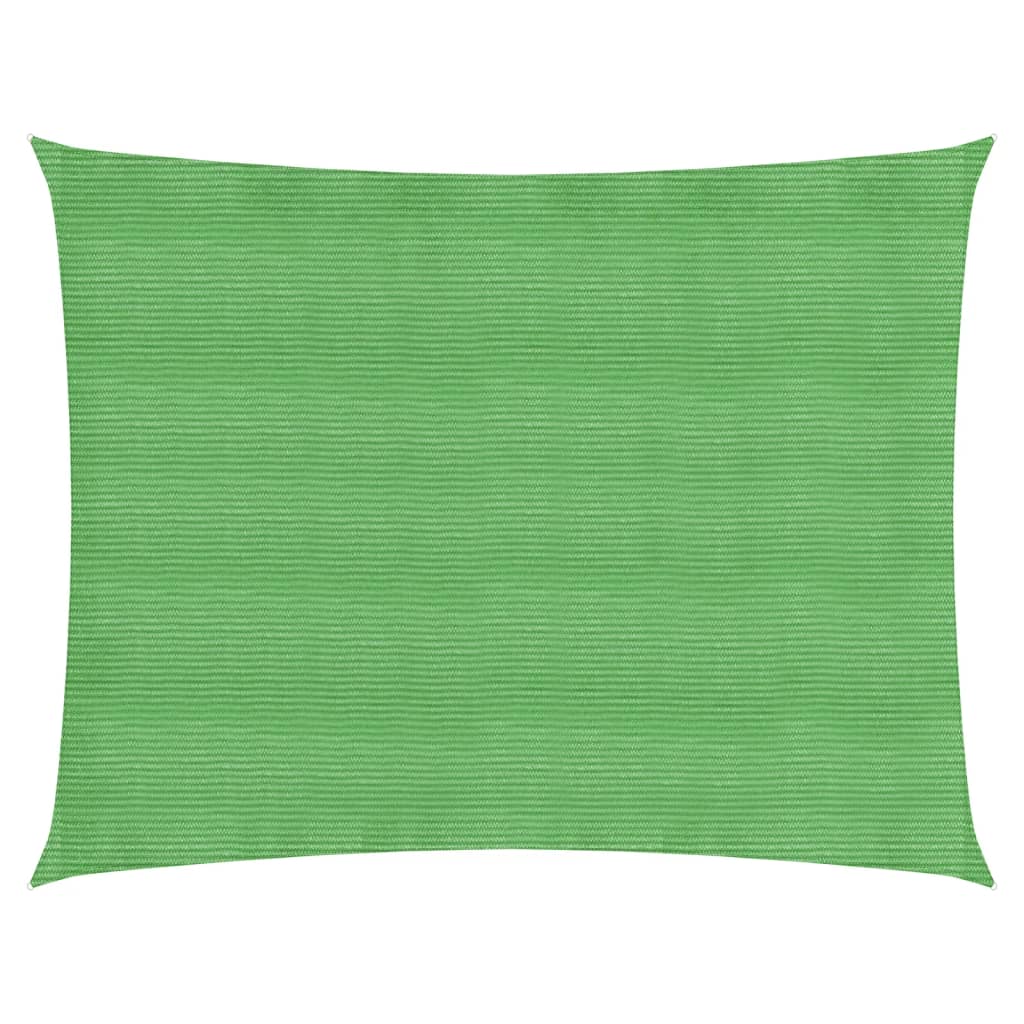 vidaXL Pânză parasolar, verde deschis, 2x3 m, 160 g / m², HDPE