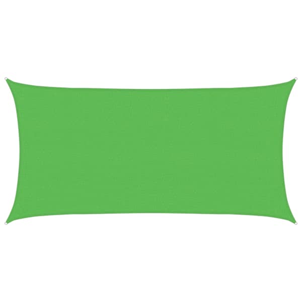 vidaXL p&auml;ikesepuri 160 g/m&sup2; ristk&uuml;lik, heleroheline, 2 x 3,5 m, HDPE