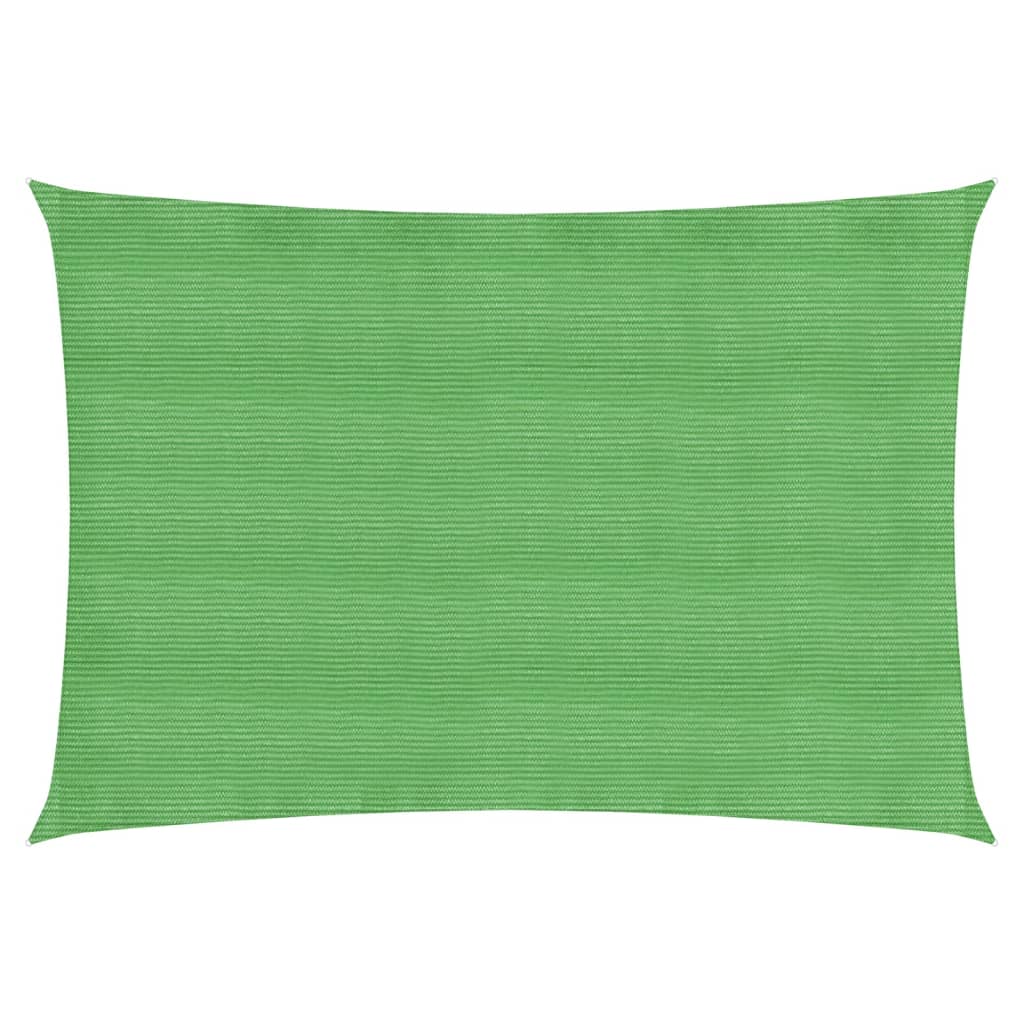 vidaXL Voile d'ombrage 160 g/m² Vert clair 2,5x4 m PEHD