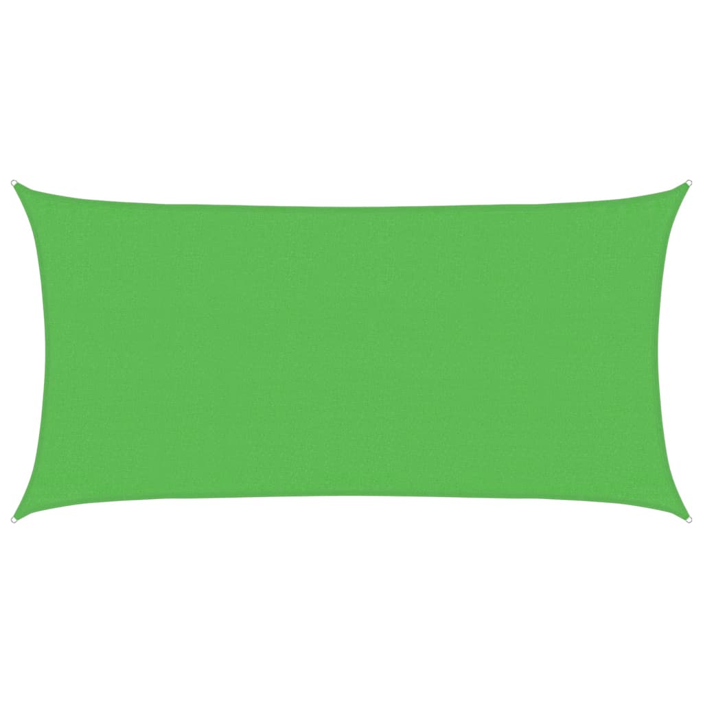 vidaXL Tieniaca plachta 160 g/m² bledozelená 3x6 m HDPE