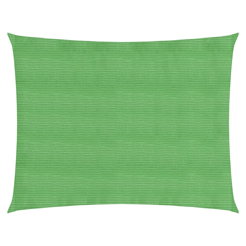 Pânză parasolar, verde deschis, 3,5x4,5 m, HDPE, 160 g/m²