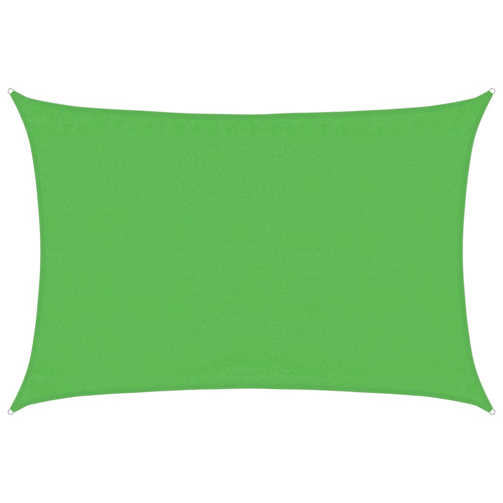 vidaXL Tieniaca plachta 160 g/m² bledozelená 3,5x4,5 m HDPE