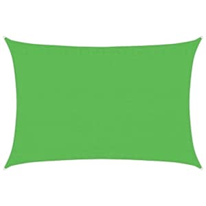 Stínící plachta 160 g/m² světle zelená 3,5 x 4,5 m HDPE - obrázek 2