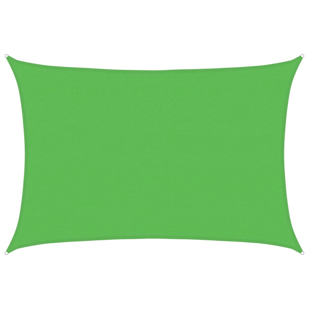 vidaXL Tieniaca plachta 160 g/m² bledozelená 4x6 m HDPE