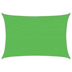 Stínící plachta 160 g/m² světle zelená 4 x 6 m HDPE - obrázek 2