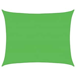 Stínící plachta 160 g/m² světle zelená 6 x 7 m HDPE - obrázek 2