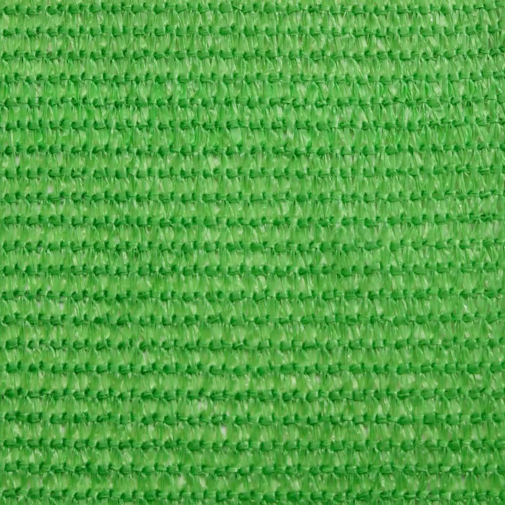 Zonnezeil 160 g/m² 3,6x3,6x3,6 m HDPE lichtgroen image 9