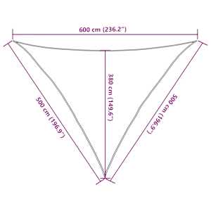 Stínící plachta 160 g/m² světle zelená 5 x 5 x 6 m HDPE - obrázek 10