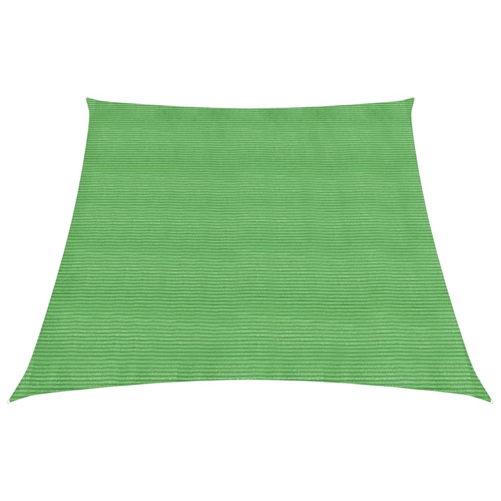 vidaXL Pânză parasolar, verde deschis, 4/5x3 m, HDPE, 160 g/m²