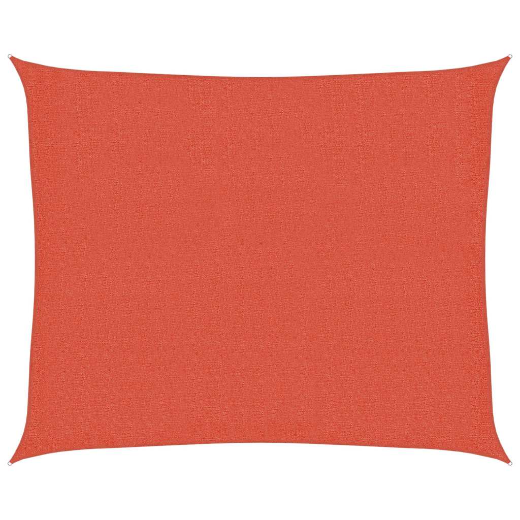 vidaXL Tieniaca plachta 160 g/m² tehlovočervená 2,5x3 m HDPE