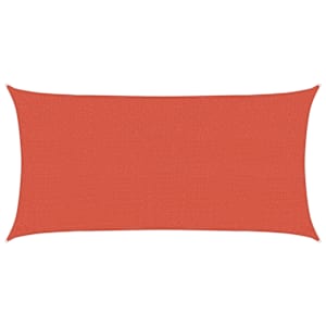 Stínící plachta 160 g/m² cihlová 2,5 x 5 m HDPE - obrázek 2
