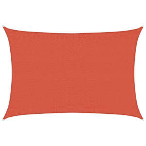 Plachta proti slunci 160 g/m² obdélník terakota 3,5x4,5 m HDPE - obrázek 2