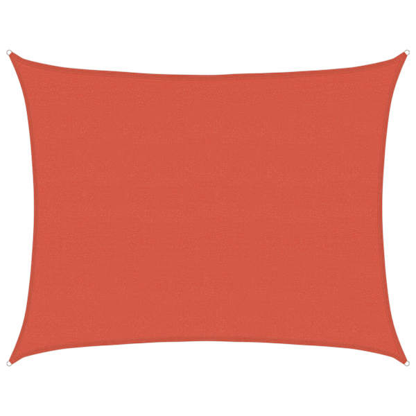 vidaXL p&auml;ikesepuri 160 g/m&sup2; terrakota 6 x 7 m HDPE