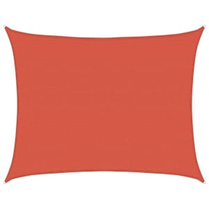Stínící plachta 160 g/m² cihlová 6 x 7 m HDPE - obrázek 2