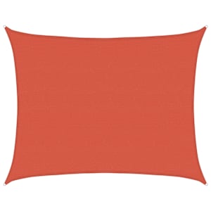 Plachta proti slunci 160 g/m² terakotová 6 x 8 m HDPE - obrázek 2