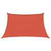 vidaXL p&auml;ikesepuri 160 g/m&sup2;, terraktota, 3/4 x 2 m, HDPE