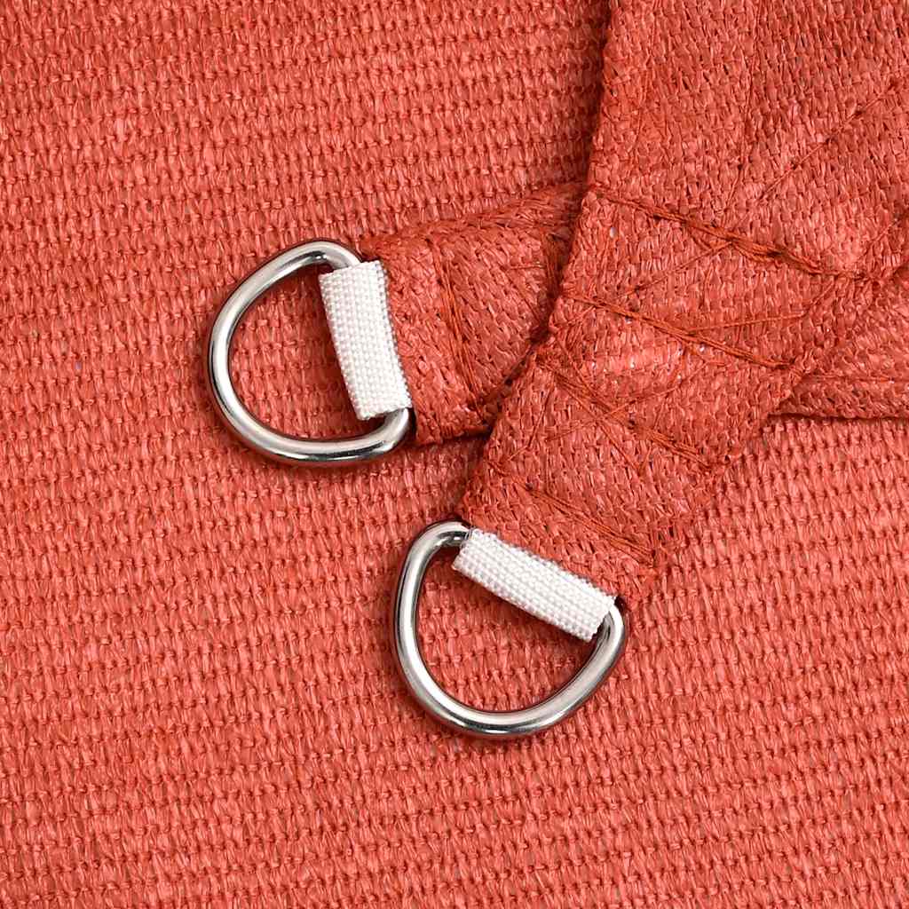 Zonnezeil 160 g/m² trapezium 4/5x3 m HDPE terracottakleurig image 5