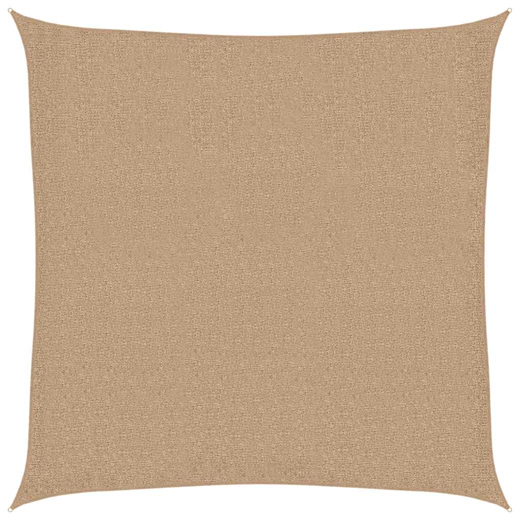 vidaXL Stínící plachta 160 g/m² taupe 2,5 x 2,5 m HDPE