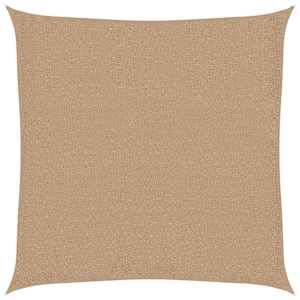 Stínící plachta 160 g/m² taupe 2,5 x 2,5 m HDPE - obrázek 2