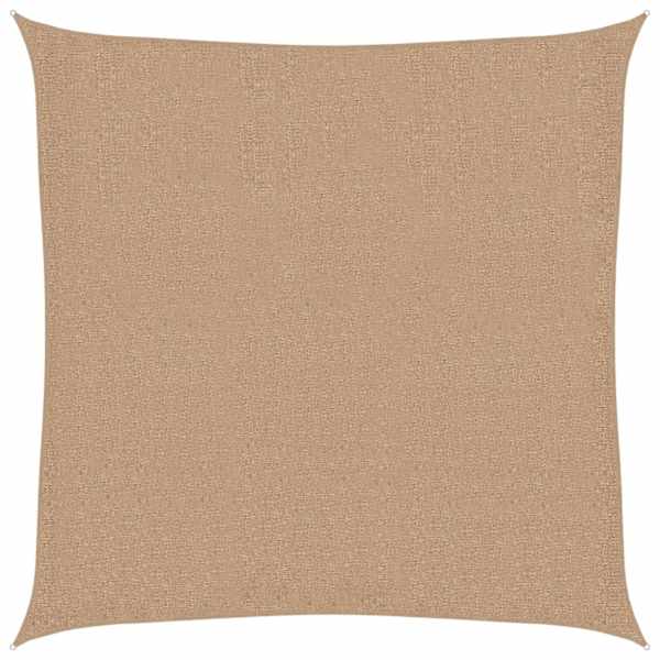 vidaXL p&auml;ikesepuri, 160 g/m&sup2;, pruunikashall, 3 x 3 m, HDPE
