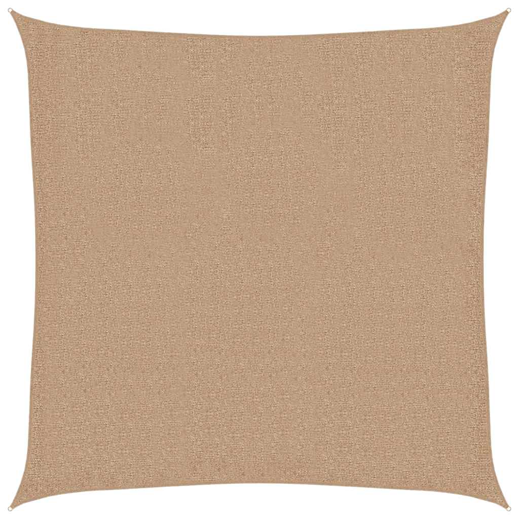 vidaXL StĂ­nĂ­cĂ­ plachta 160 g/mÂ˛ taupe 3 x 3 m HDPE