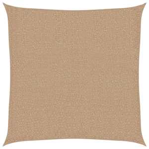 Stínící plachta 160 g/m² taupe 3 x 3 m HDPE - obrázek 2